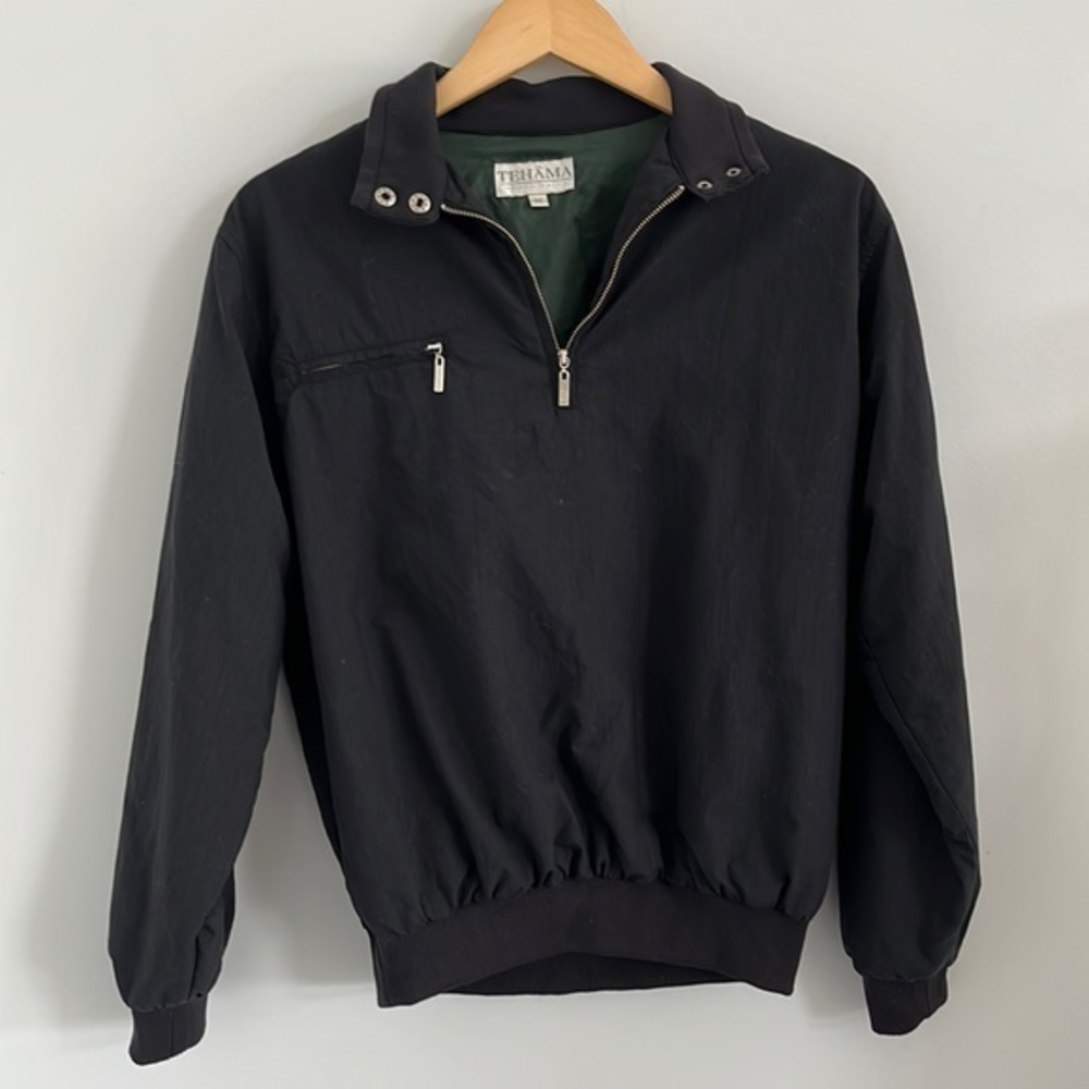 Tehama nancy Haley quarter zip sweater